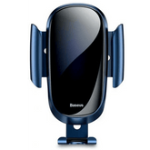 Mobile Phone holder Metal Gravity Car Air Vent By Baseus - Blue