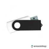 Olmecs Promotional BLACK Swivel USB Flash Drives 32GB (12 Pc Pack)