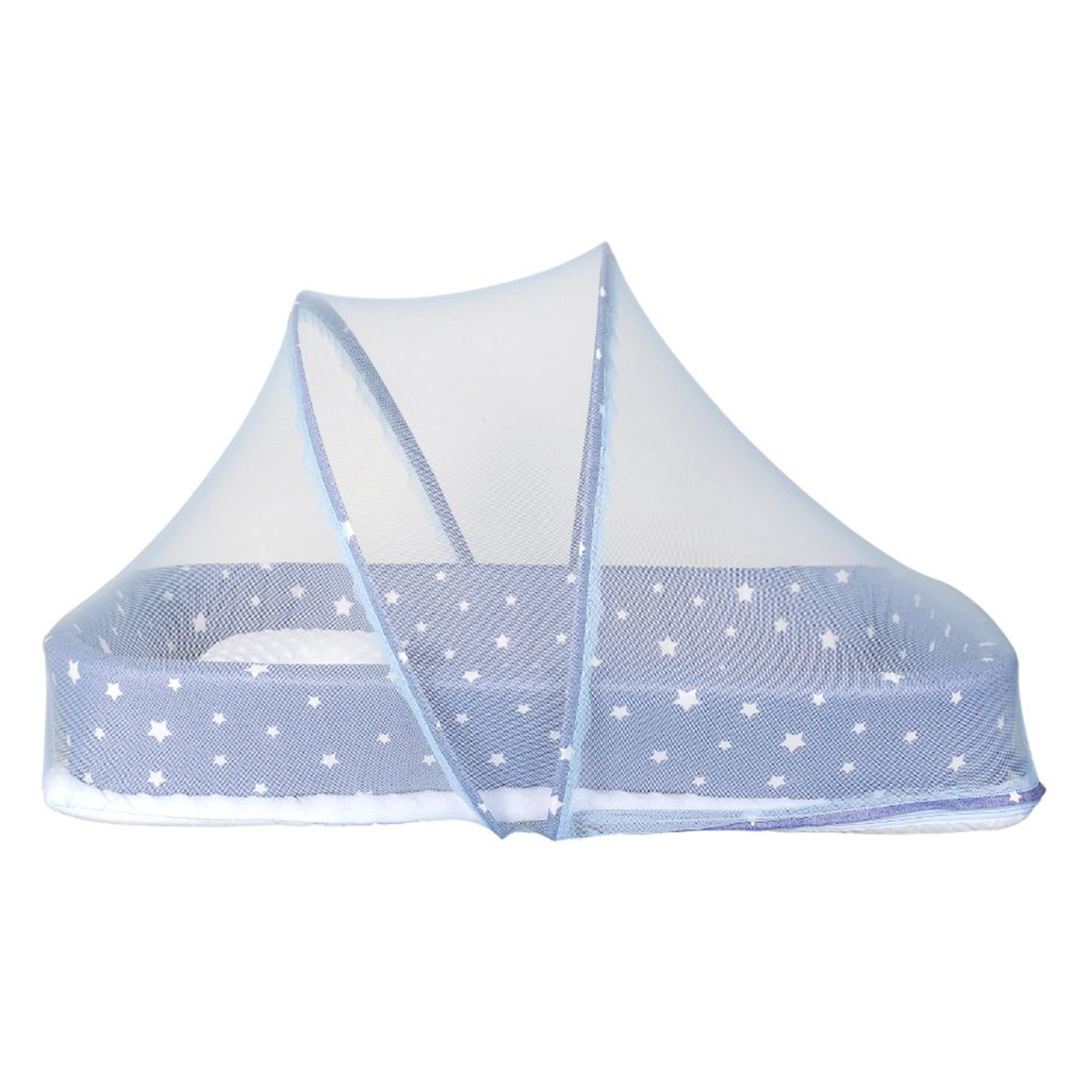 Little Angel - Baby Bed w/Comfy Paddings - Blue