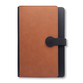 Olmecs A5-Premium Quality Soft PU Covered Notebooks RMD32 - Brown