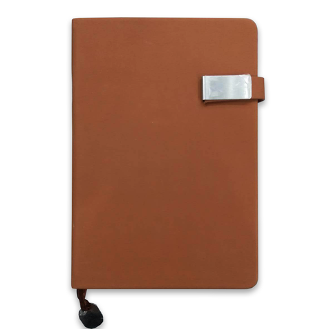 PU Covered Note Book - RM 8505 (Brown)