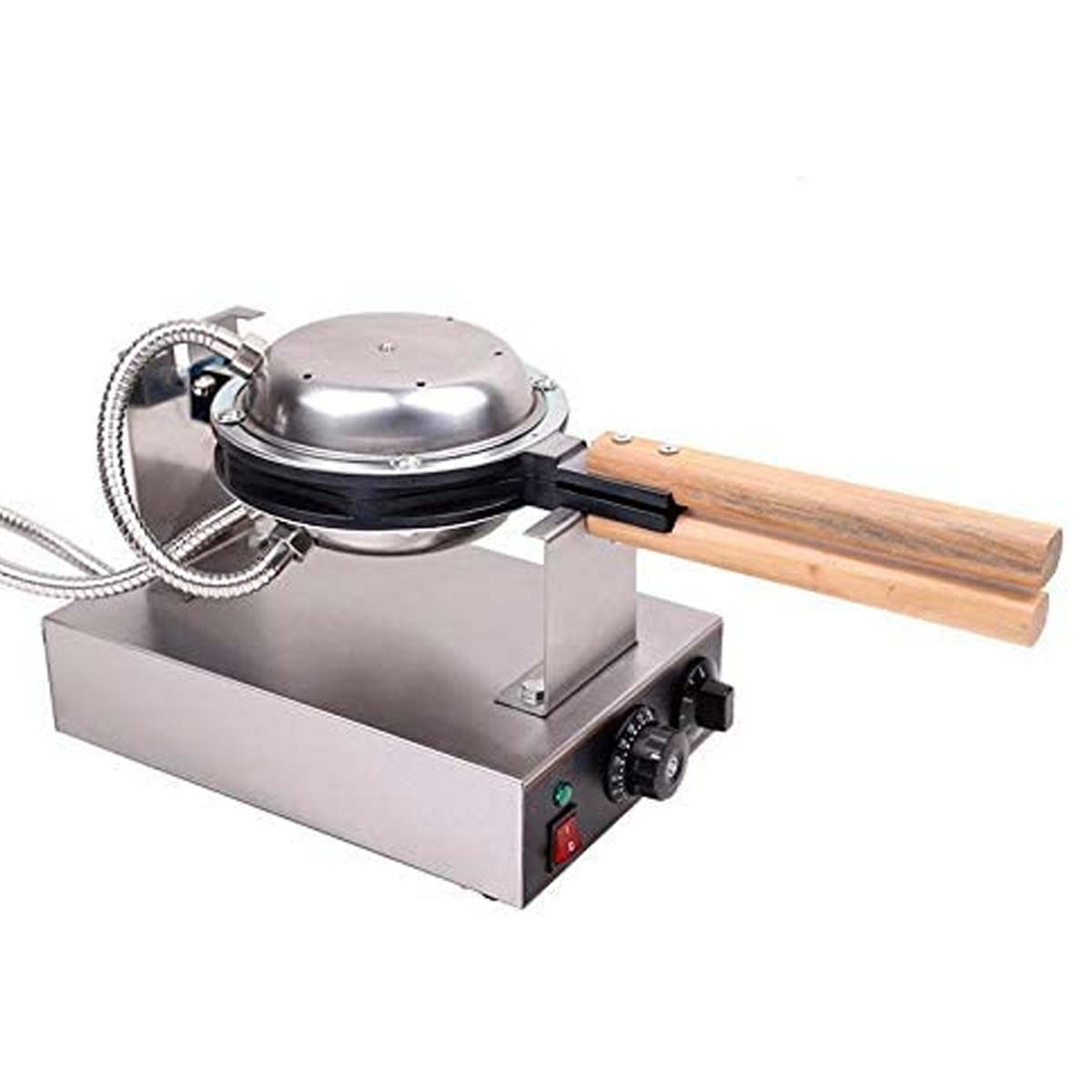 Commercial Bubble Waffle Maker Electric Egg Waffle Machine – Emaratshop Commercial bubble waffle machine