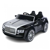 Emma Rolls Royce Rechargeable Ride On Car For Kids & Toddlers With Remote Control - Black