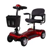 Olmecs 4 Wheel Electric Mobility Scooter For Elderly / Disable Person - Red
