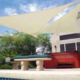 Coolaroo Triangle Shade Sail (5 m, Beech)