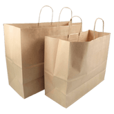 Large Kraft Paper Bags - (12 Pc Pack ) - WILLOW