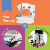 3in1 Bundle Deal Mini Machine + Handy Stitch + Sewing Caddy Deal - SquareDubai