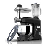 Food Mixer and Dough Hook Whisk Beater, Meat Grinder and Juice Extracter, Standing Mixers