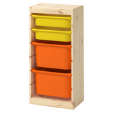 TROFAST Storage combination with boxes