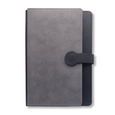 Olmecs A5-Premium Quality Soft PU Covered Notebooks RMD32 - Grey