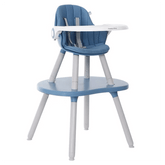 Kids Dual-Use Dining Chair Mushroom Shape Detachable High Quality Dining Table & Multi-function Chair