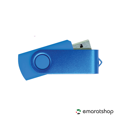 Olmecs Promotional BLUE Swivel USB Flash Drives 32GB (12 Pc Pack)