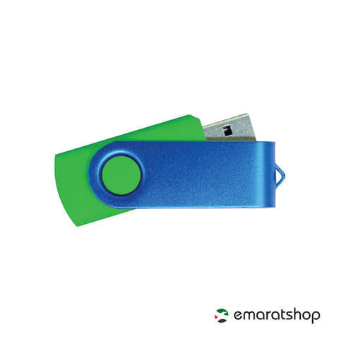 Olmecs Promotional BLUE Swivel USB Flash Drives 32GB (12 Pc Pack)