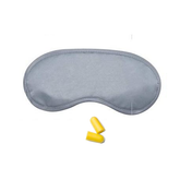 ITALO Colourful Eye Mask and Ear Plug Set (Grey)
