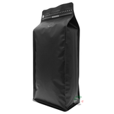 Coffee Pouches, Resealable Coffee Bag with valve, Flat Bottom Pull Tab Zipper 1Kg (25 Pc Pack) - Willow