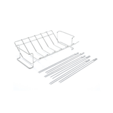 Broil King Multi Rack and Skewer Kit (9.5x35x39.5cm, Stainless Steel) - SquareDubai