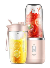 Deerma Portable USB Rechargeable Blender, 400ml, NU05, Pink