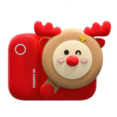 Emma Cute 2.4inch Rechargeable Children 4800W Dual Lens HD Mini Digital Camera - Moose