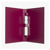 Refillable 2ml Sample Spray Perfume Bottle with Blank Paper Card Holder Maroon (50Pc Set) - Willow