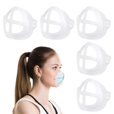 5 Pieces 3D Mask Holder, Inner Support Frame Holder for More Breathing Space - 5Pcs