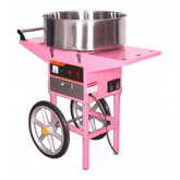 Candyfloss machine with metal bowl and Trolley