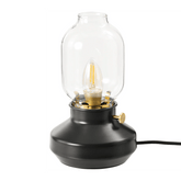 TÄRNABY Table lamp, anthracite black