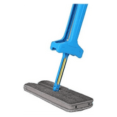 Double Sided Self-Wringing Flat Mop with Telescopic Handle Lazy Mop