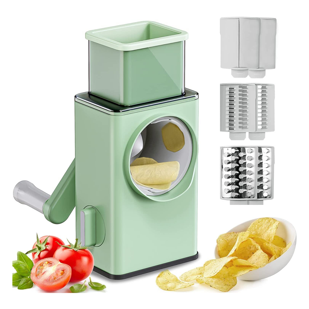 Four-sided Vegetable Slicer Cheese Grater Clever Cutter Manual