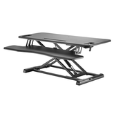 SH-S2802N Gas Spring Sit-stand Desk Converter With Keyboard Tray - Olmecs