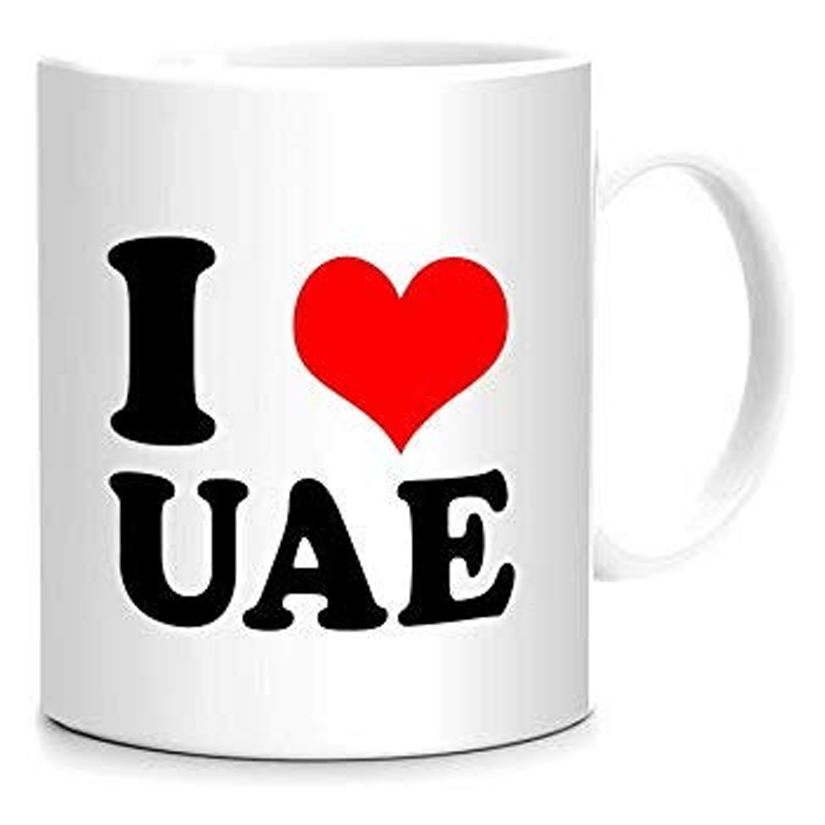 I Love UAE - 11 Oz Coffee Mug