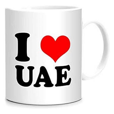 I Love UAE - 11 Oz Coffee Mug