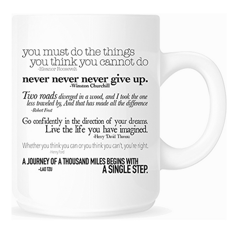 Inspirational Quotes - 11 Oz Coffee Mug