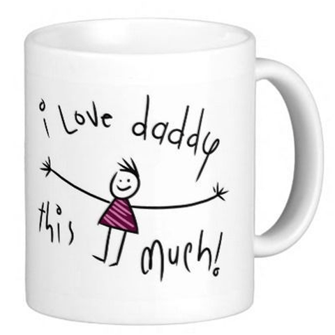I Love Daddy this much Mug - 11 Oz Coffee Mug