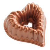 Elegant Heart Copper Bundt Pan - Nordic Ware
