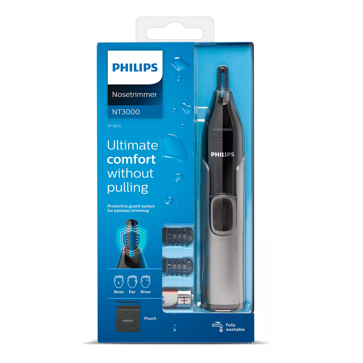 Philips Comfortable nose & ear trimmer - NT300