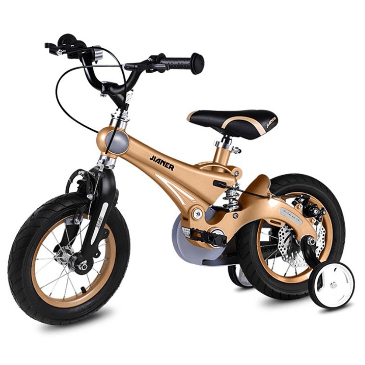 Little Angel Jianer Kids Bike Gold Emaratshop