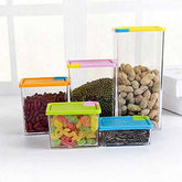 Stackable & Space-Savvy Pocket Block Containers 6 Piece