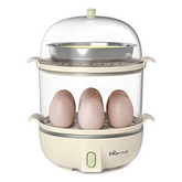 Bear Egg Cooker Household Double Layer Soup / Egg Steamer Breakfast Machine