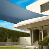 Coolaroo Square Shade Sail (5.4 x 5.4 m, Slate)