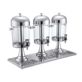 Olmecs Stainless Steel Commercial Beverage Dispenser 3 Tank