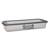 Hobby Life Plastic Grand Flat Storage Box for Mask (2.5 L, 14 x 36.5 x 2 cm)