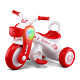 Kids Electronic Motorcycle Ride-On Bike - Red - Fengda