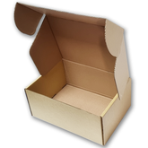 50Pcs Brown Corrugated Kraft Shoe Box - 36X25X15 CM - Willow