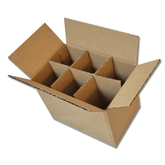 Willow 6 Bottle Packaging Carton 22x16x13.00 Cms, – (10Pc Pack) - Willow
