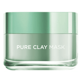 L'Oreal Paris Pure Clay Green Face Mask with Eucalyptus, 50 ml
