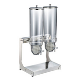 Two head Stainless Steel Cereal Dispenser oatmeal 3.5L