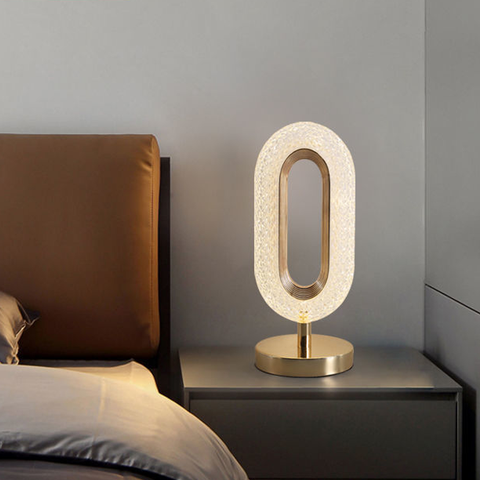 Crystal Nordic LED table lamp for Home