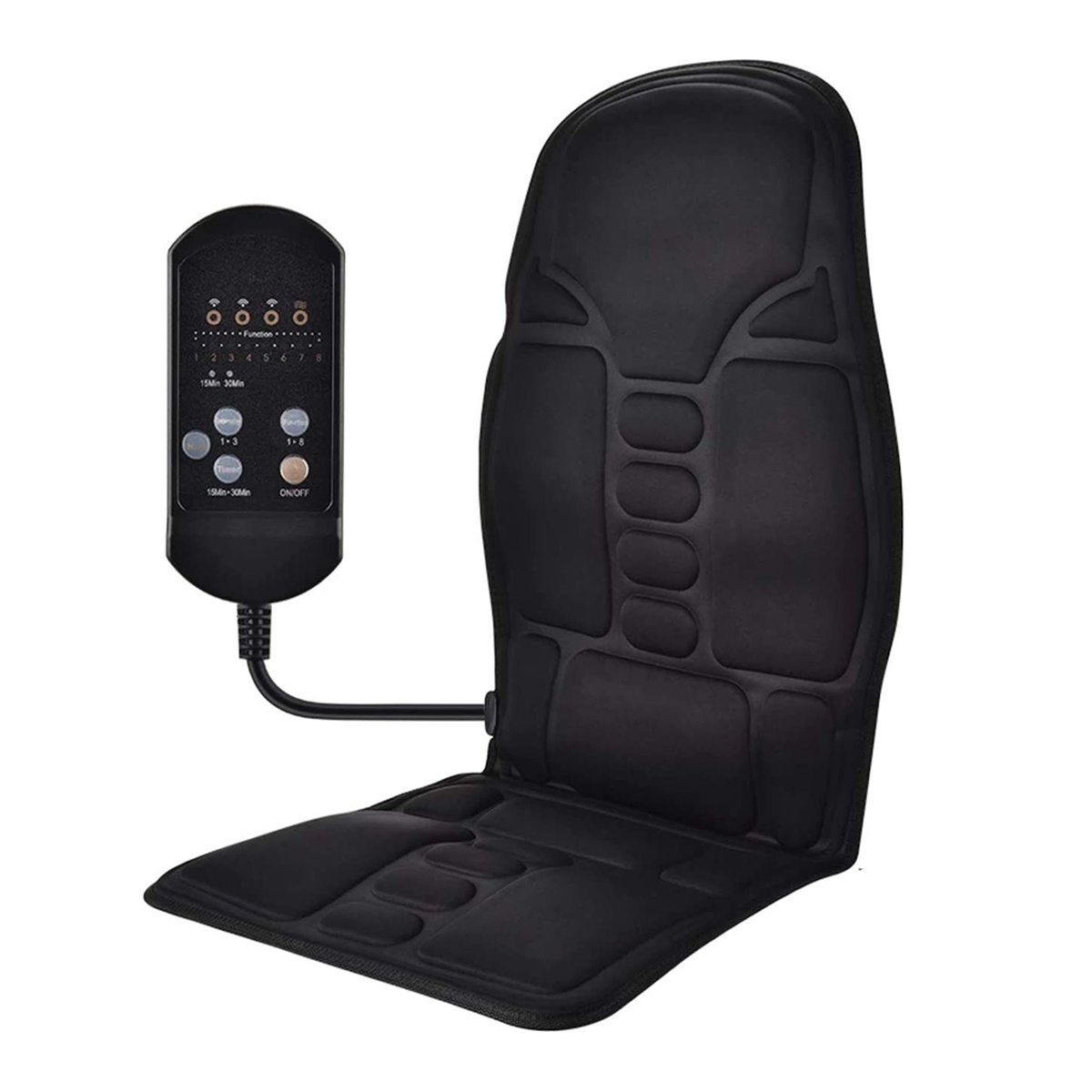 Vibrate And Heat Massage Seat Cover Cushion