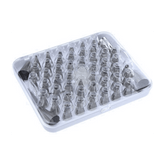 52pcs Icing Piping Nozzles Tips Tool Set For Cake Puff Decorating Sugarcraft Pastry - SquareDubai