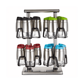 Liying Spice Jar Rack Set, 16 Pieces